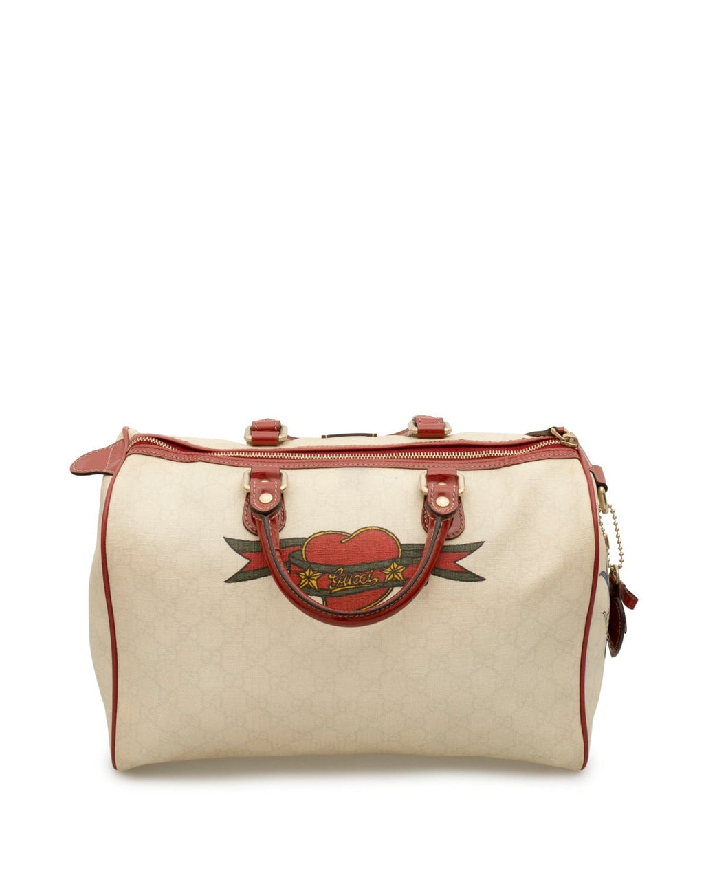 Gucci Limited Edition Boston bag with Love Heart Tattoo Bag