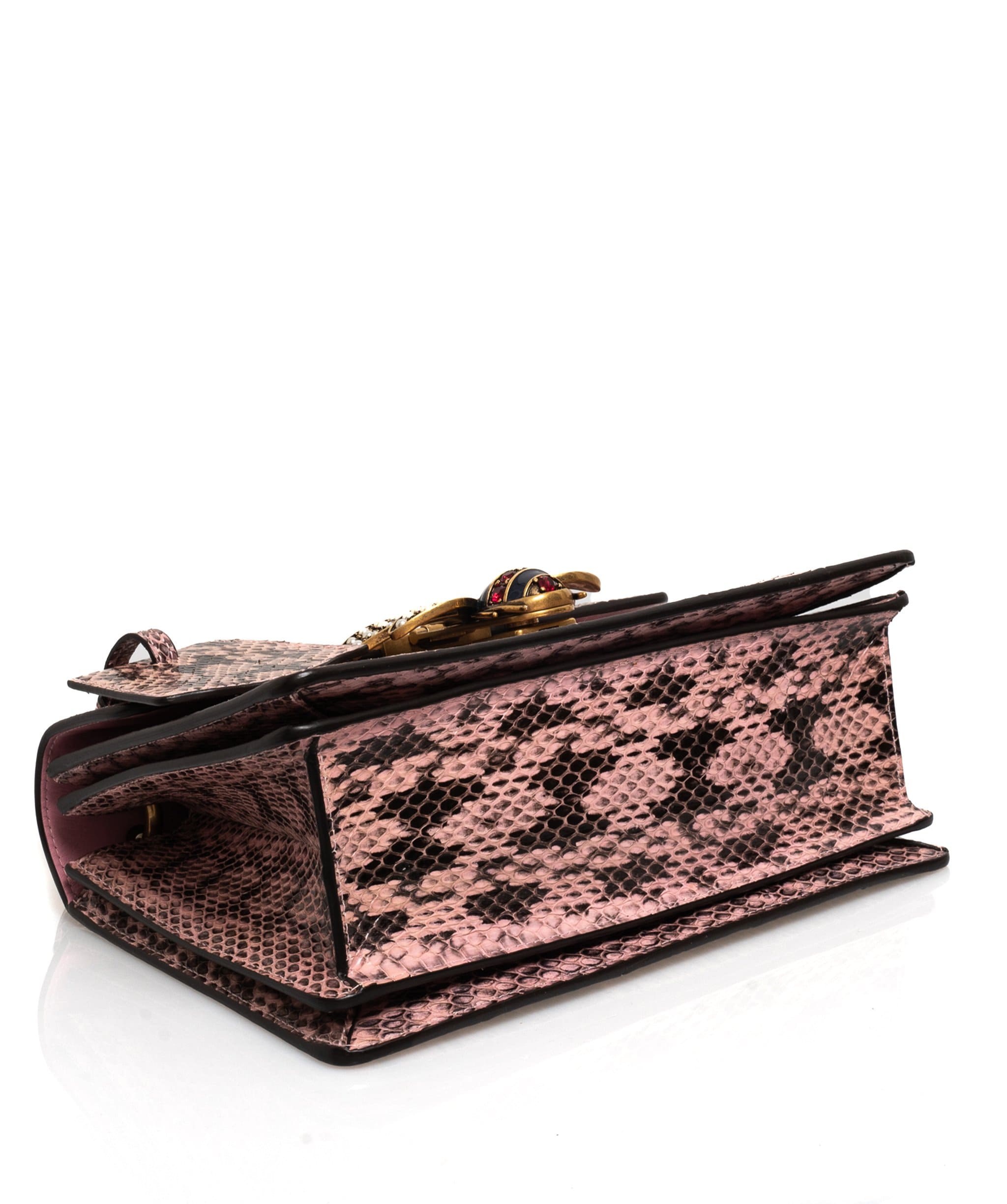 Gucci Gucci Margaret Python Pink Bag - ADC1090