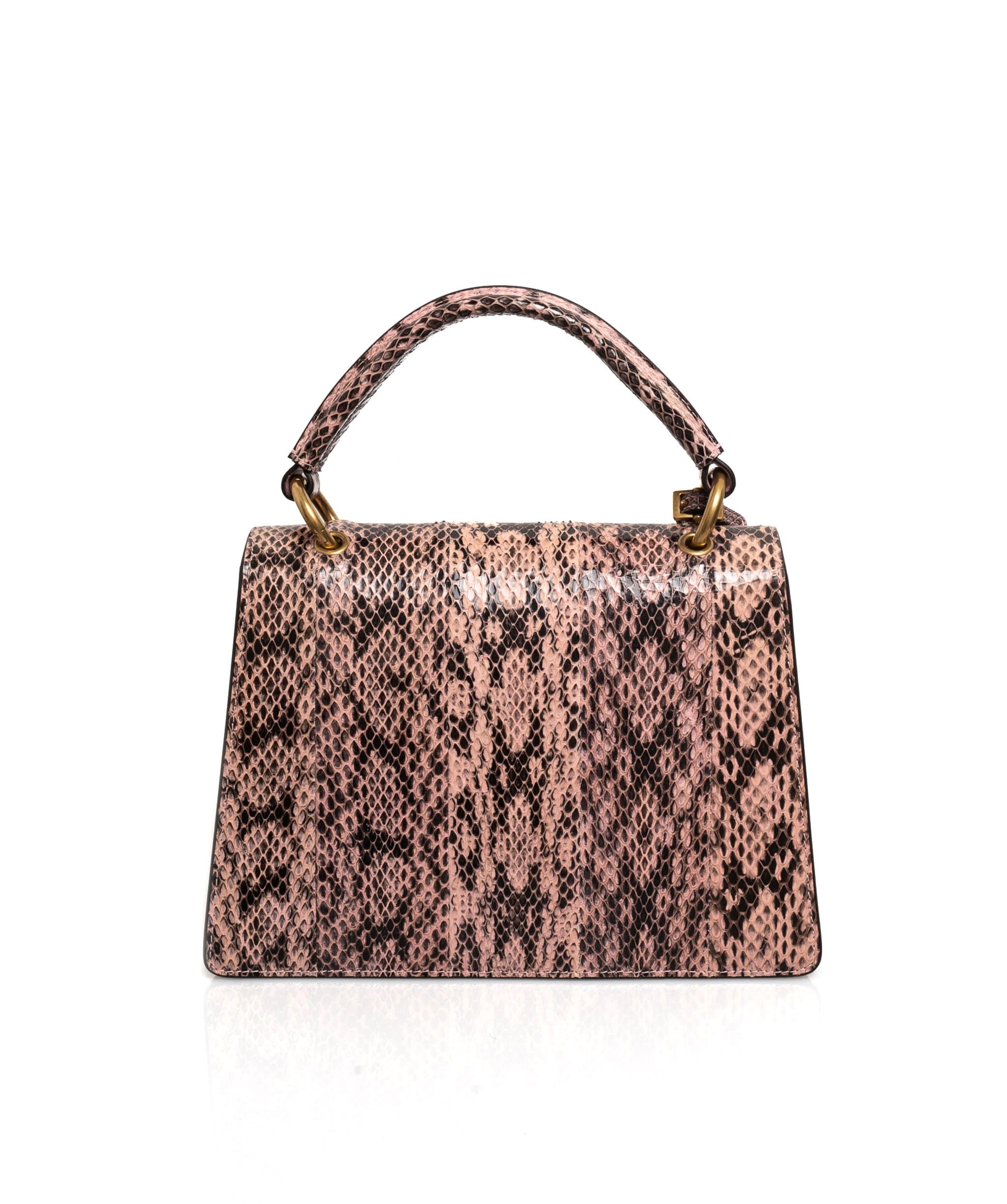 Gucci Gucci Margaret Python Pink Bag - ADC1090