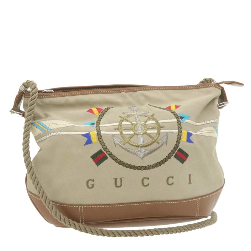 Gucci Gucci Marine Canvas Crossbody Bag MW2739