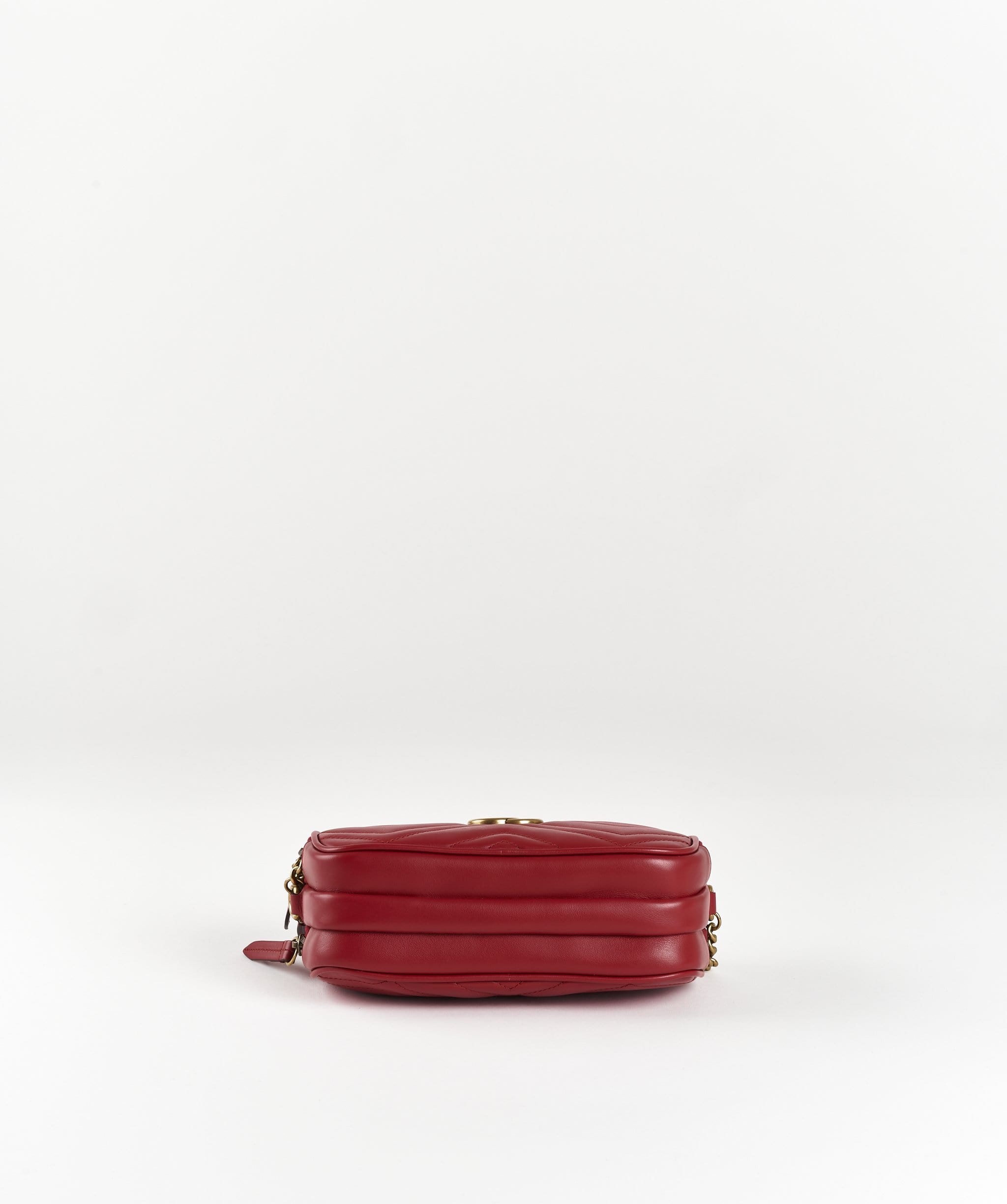 Gucci Gucci Marmont red chain bag