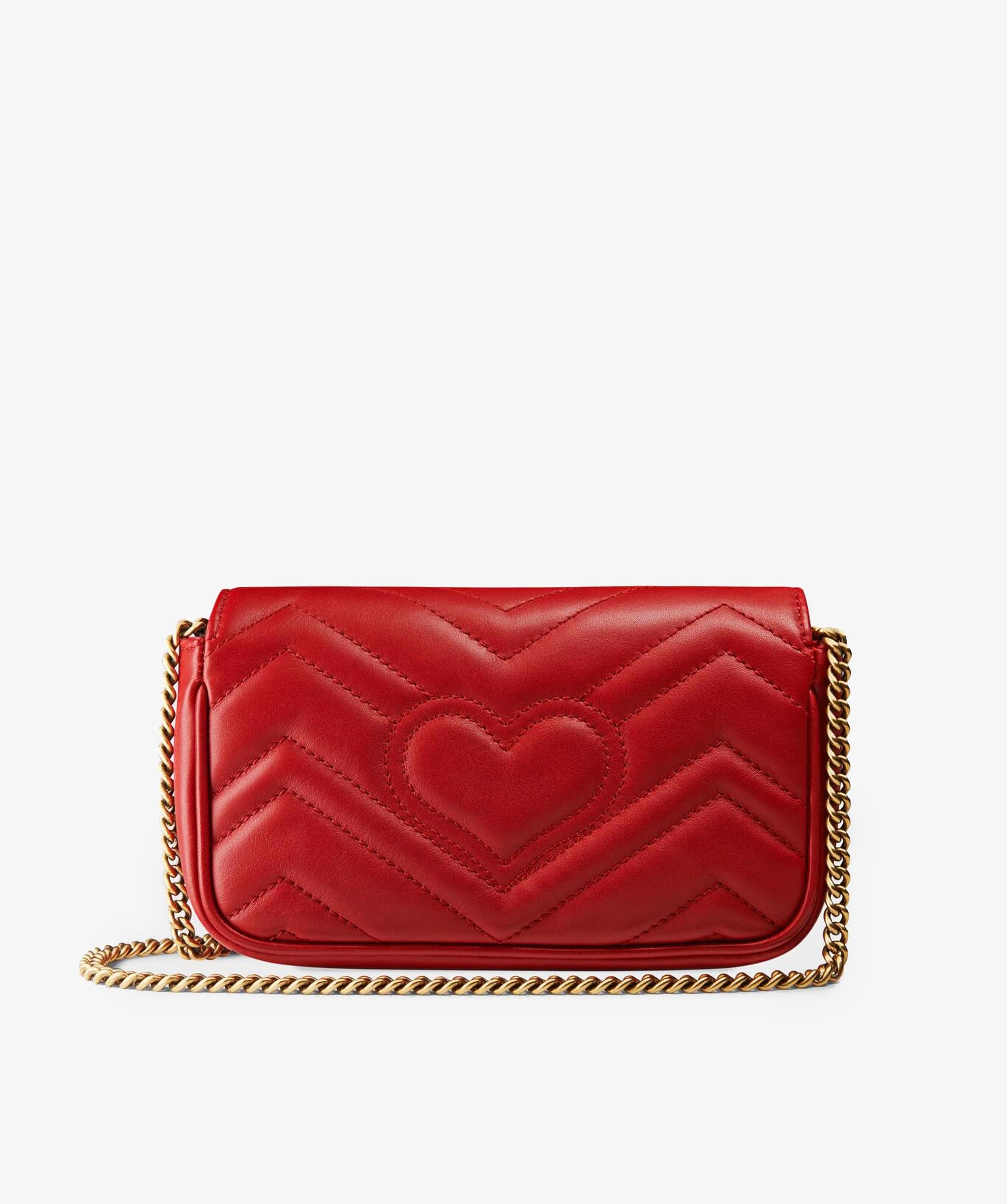 Gucci Gucci Marmont Red Shoulder Bag RJL1119