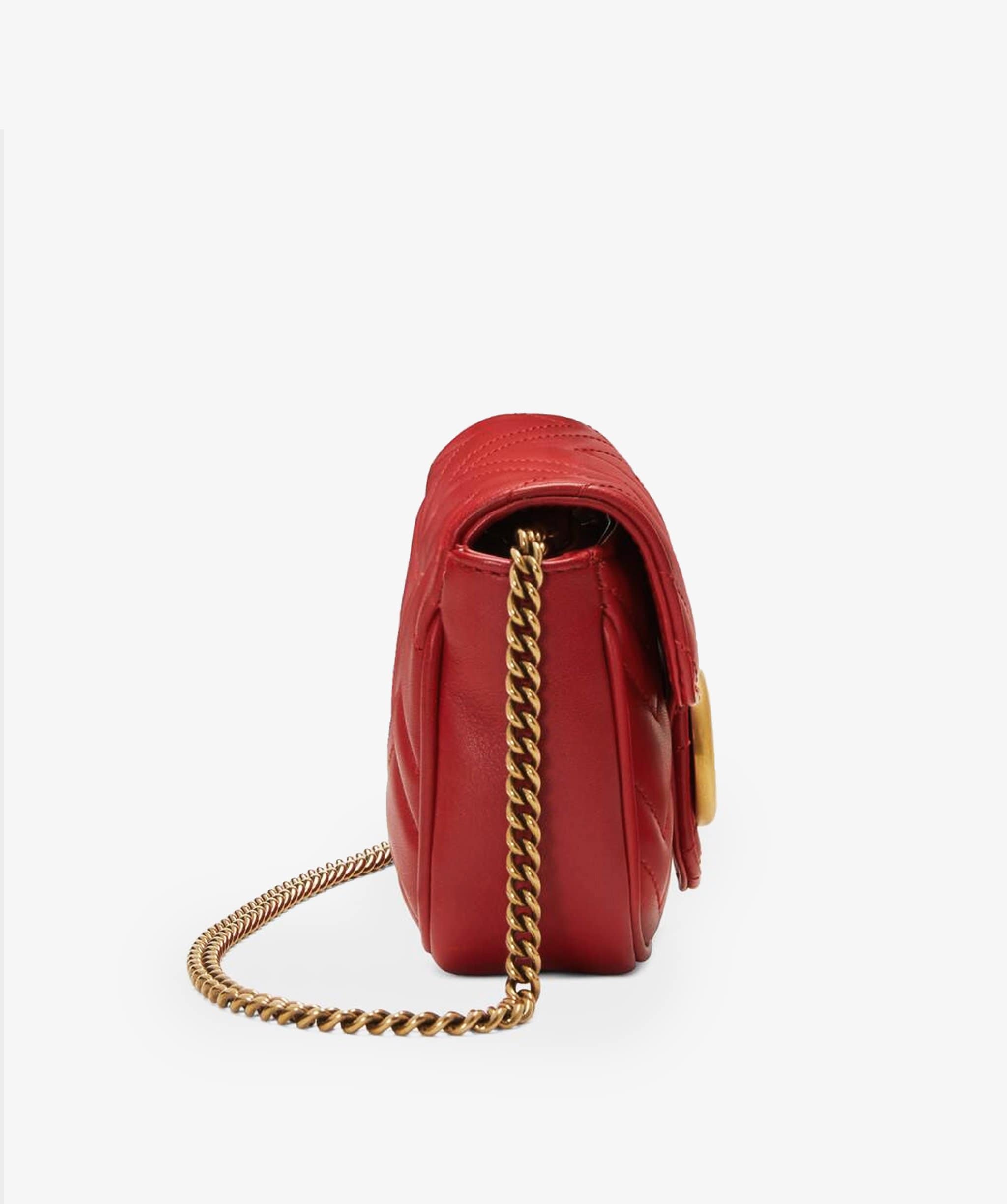 Gucci Gucci Marmont Red Shoulder Bag RJL1119