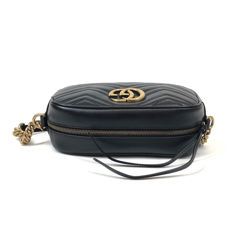 Gucci black sale bag marmont