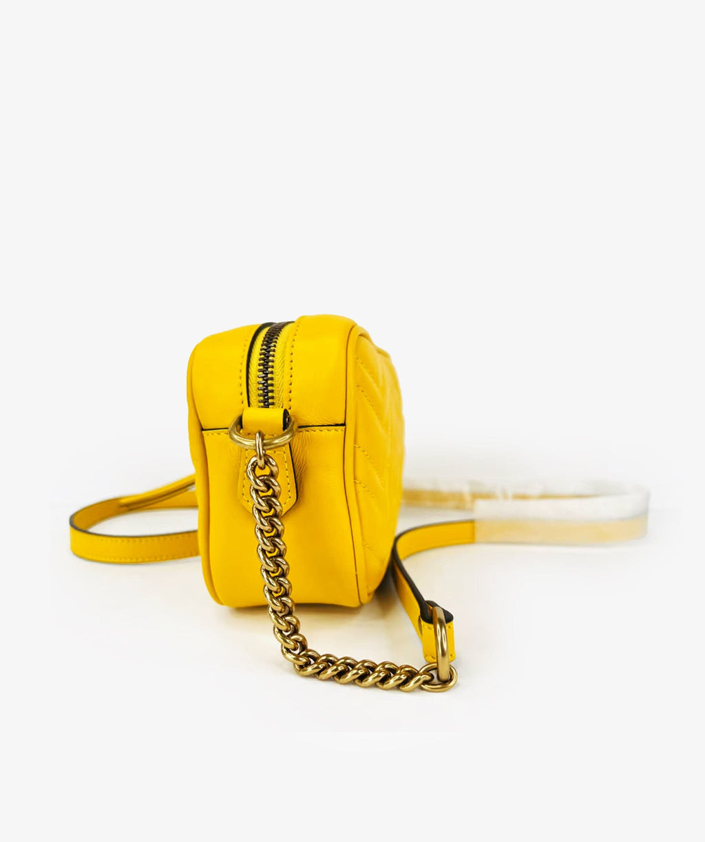 Gucci bag discount with yellow strap