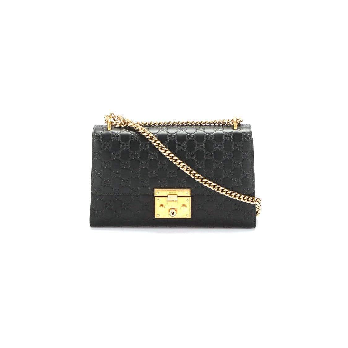 Gucci Gucci Medium Guccissima Padlock Crossbody Bag - RCL1164