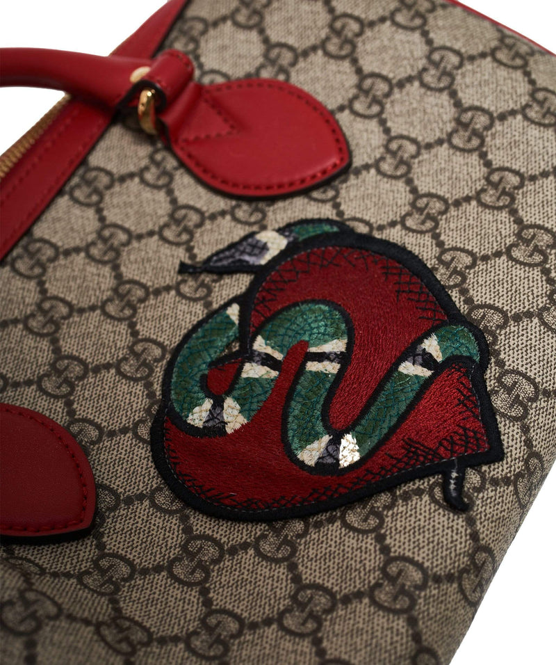 Gucci Gucci tattoo red heart boston bag - ADL1143