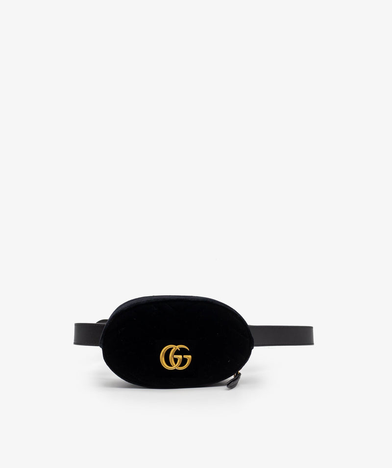 Gucci velvet discount marmont belt bag