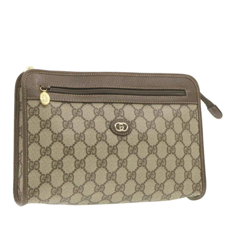 GUCCI Vintage Supreme Beige Clutch Bag – LuxuryPromise
