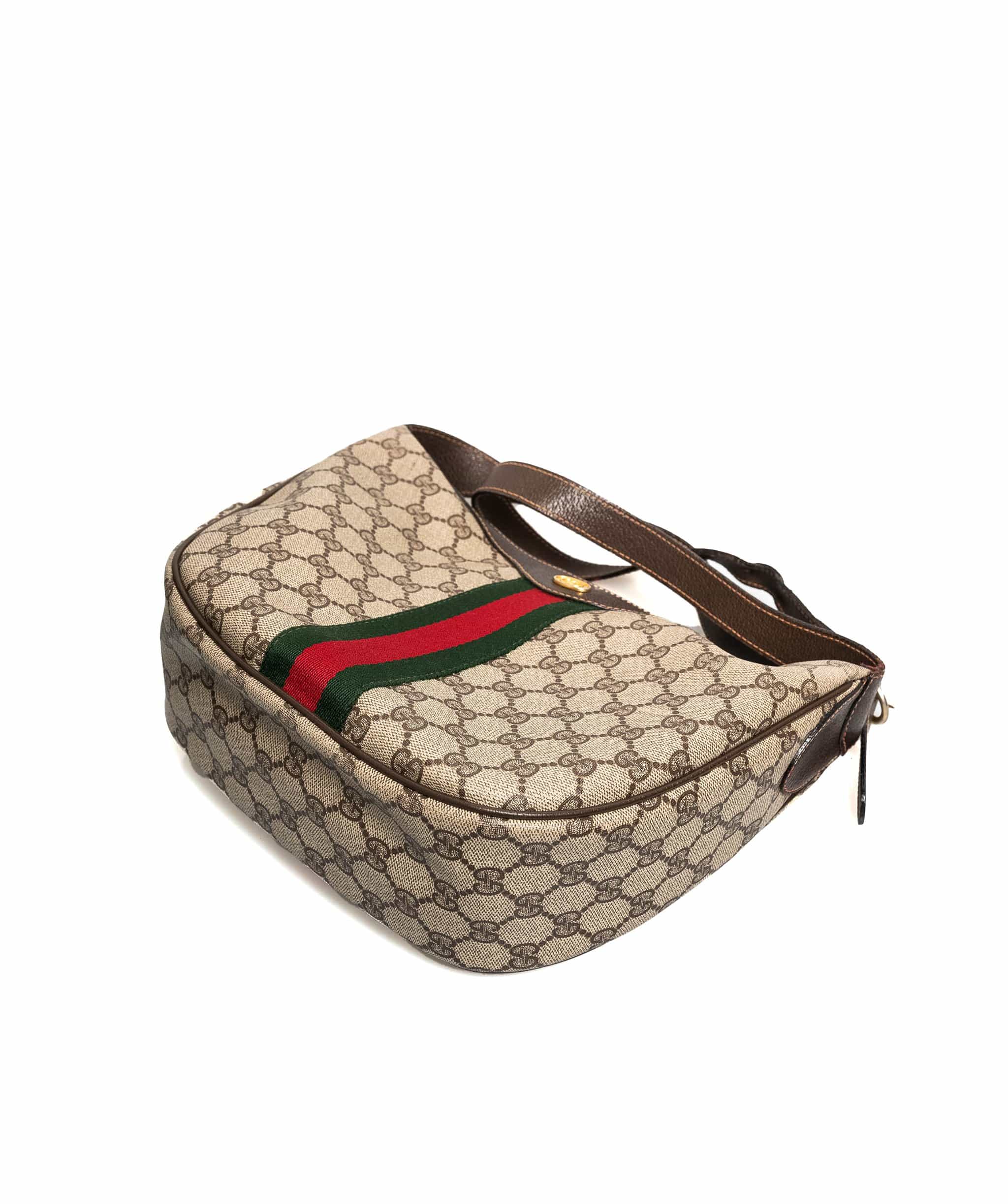 Gucci GUCCI Vintage Supreme Sherry Line Web Crossbody Bag - AWL1923
