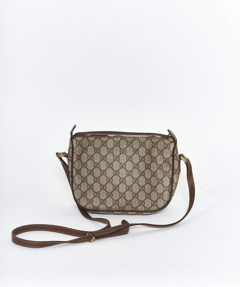 Gucci GUCCI Web Supreme GG Canvas Shoulder Bag
