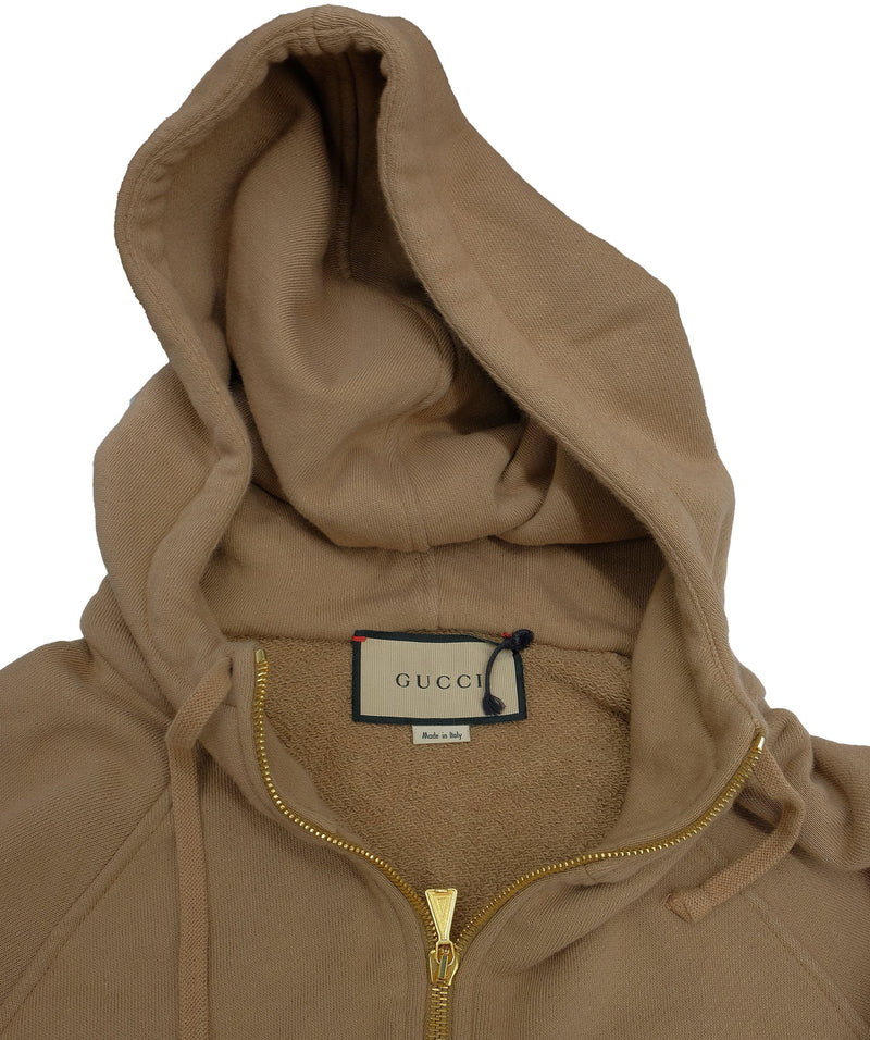 Gucci hotsell brown hoodie