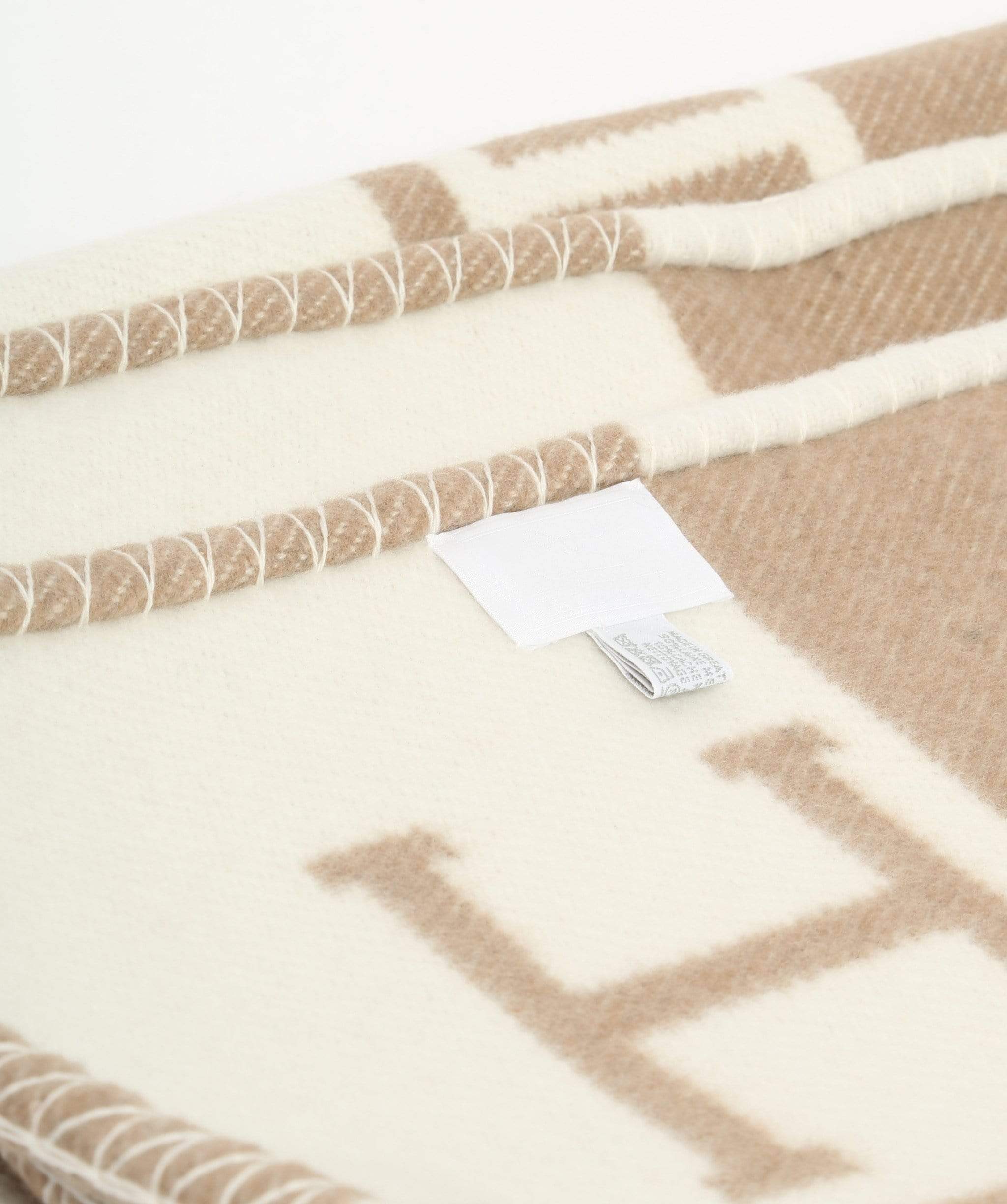 Hermès Hermes beige blanket