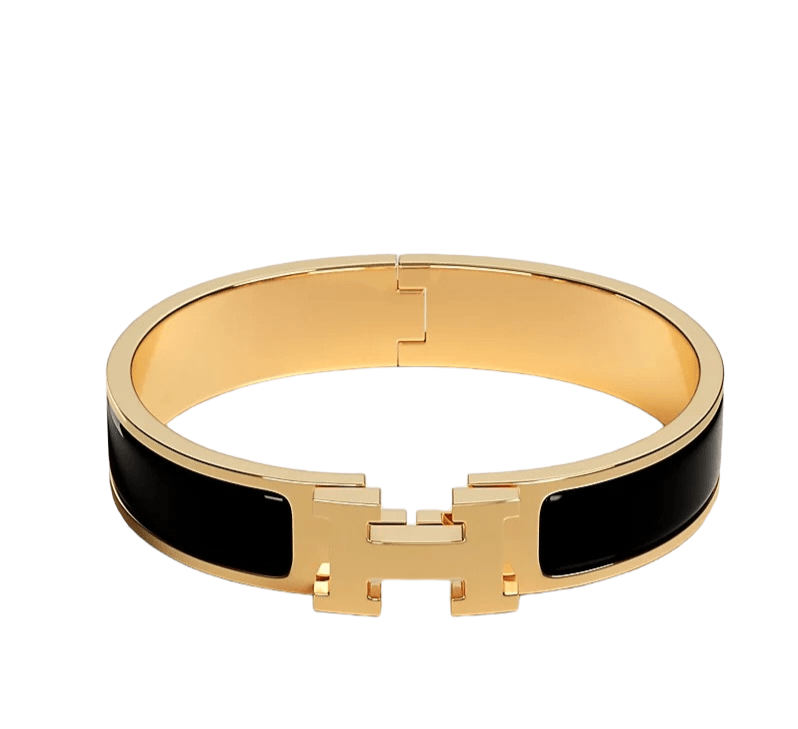 Hermès Hermès Clic Clac Gold GM Black ASL7117