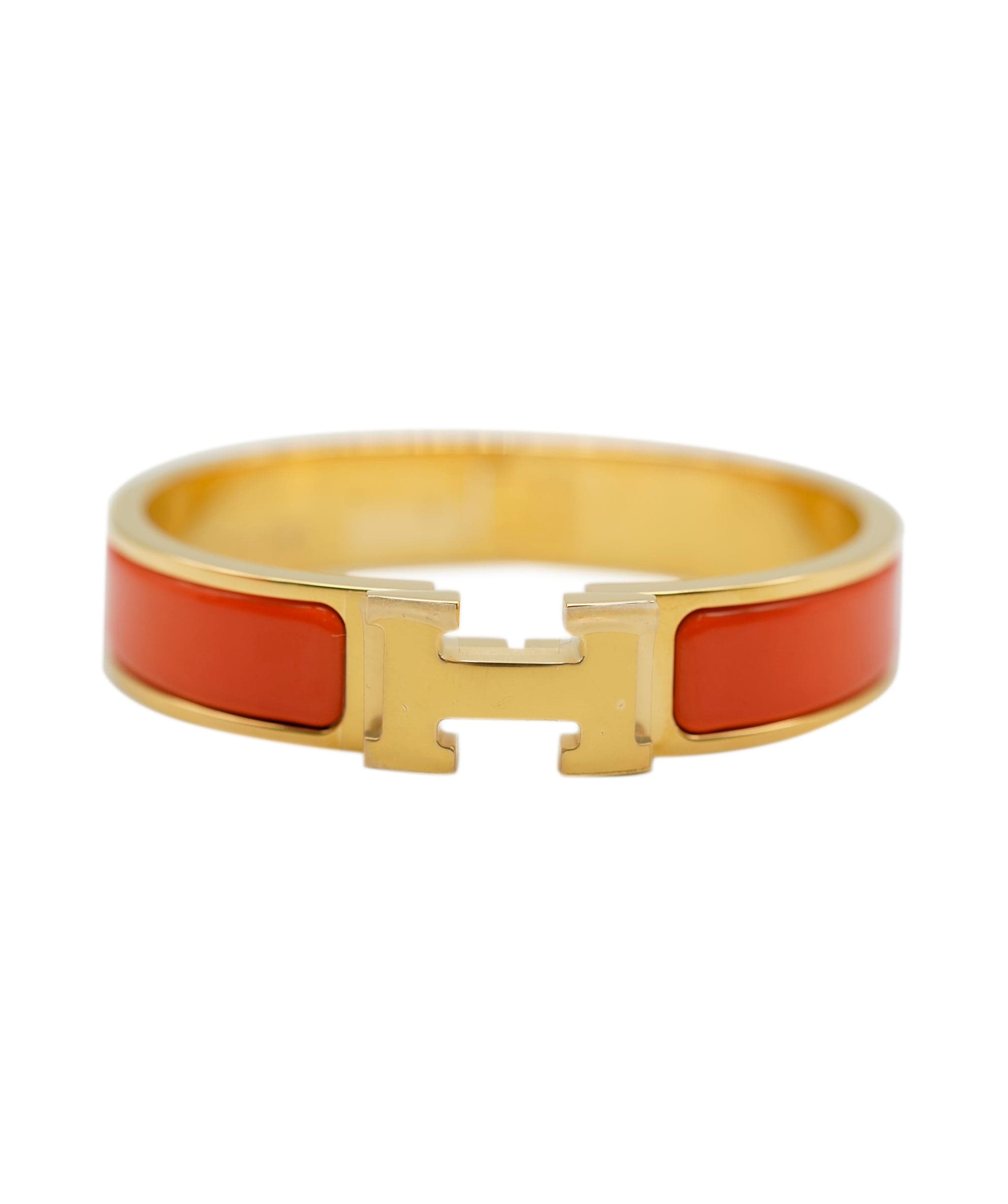 Hermès Hermès Clic Clac Gold PM Orange ASL7100