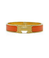 Hermès Hermès Clic Clac Gold PM Orange ASL7101