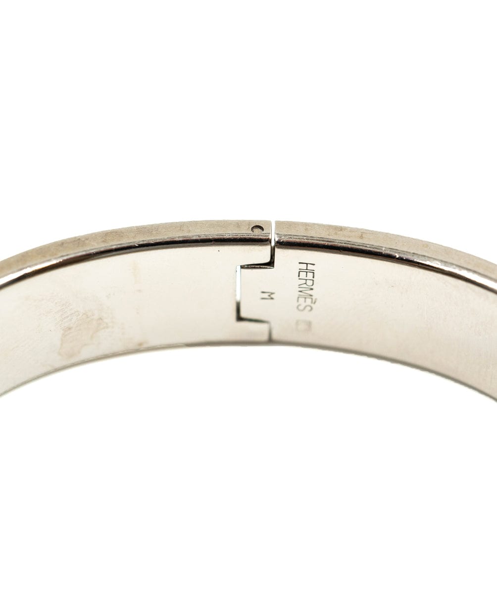 Hermès Hermes clic clac with PHW and grey enamel - AWL3820