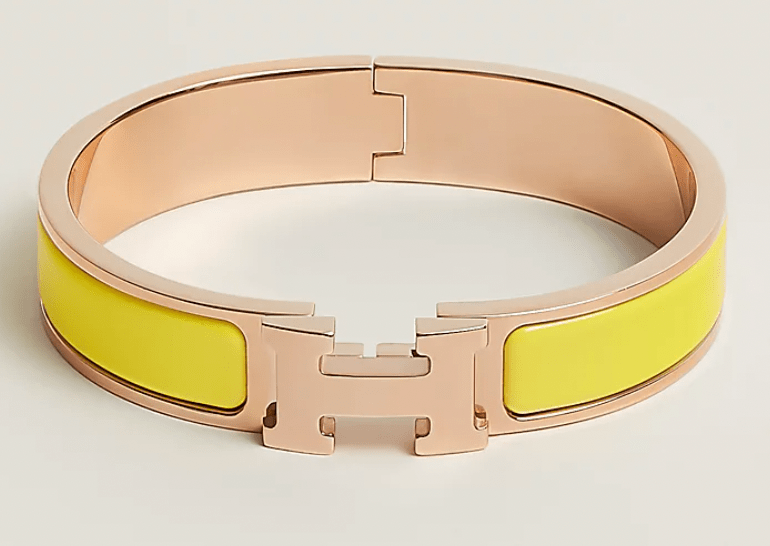 Hermès Hermes Clic H - Jaune Tennis Gold PM SKL1116