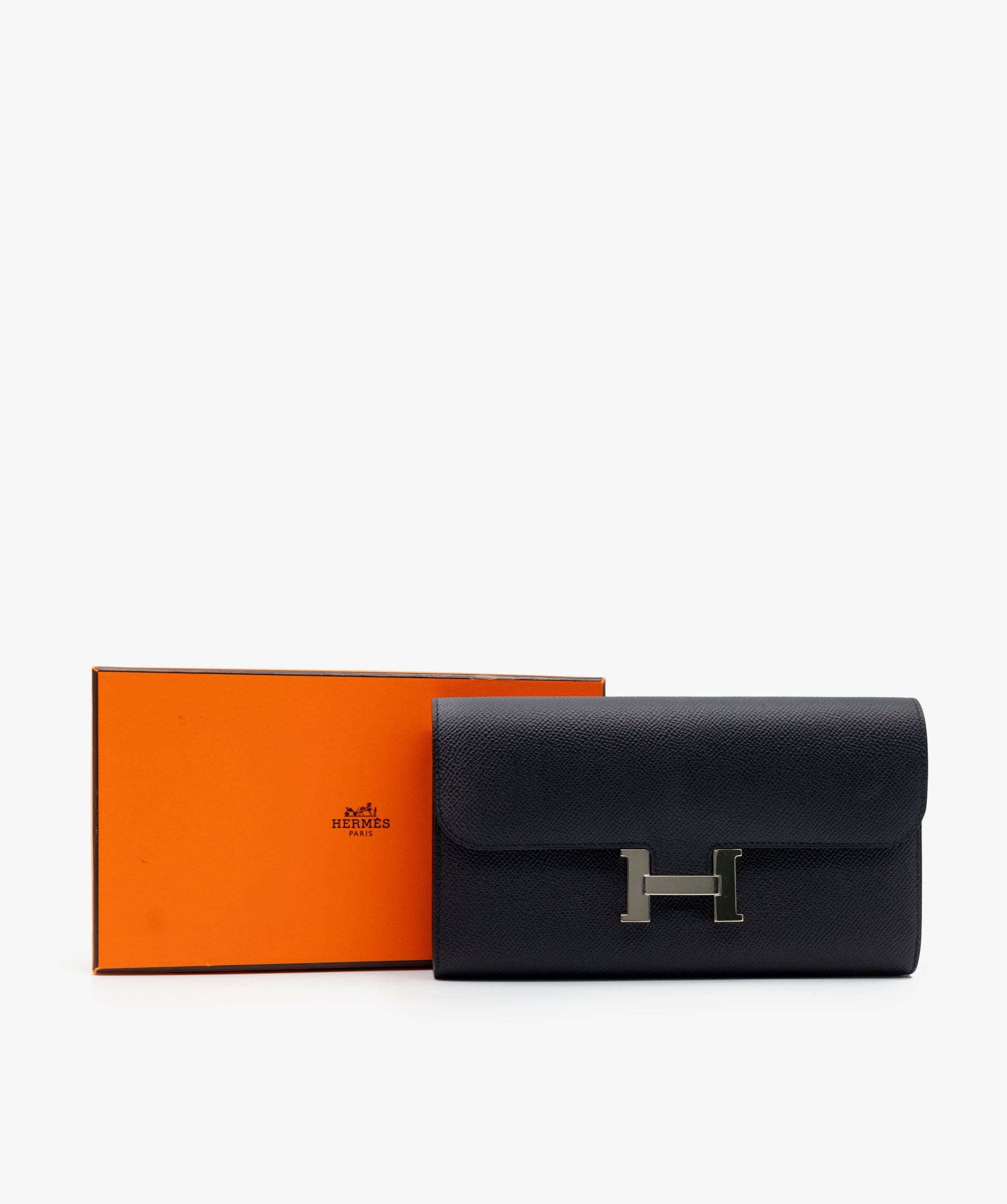 Hermès Hermes Constance Wallet Epsom PHW NW5363
