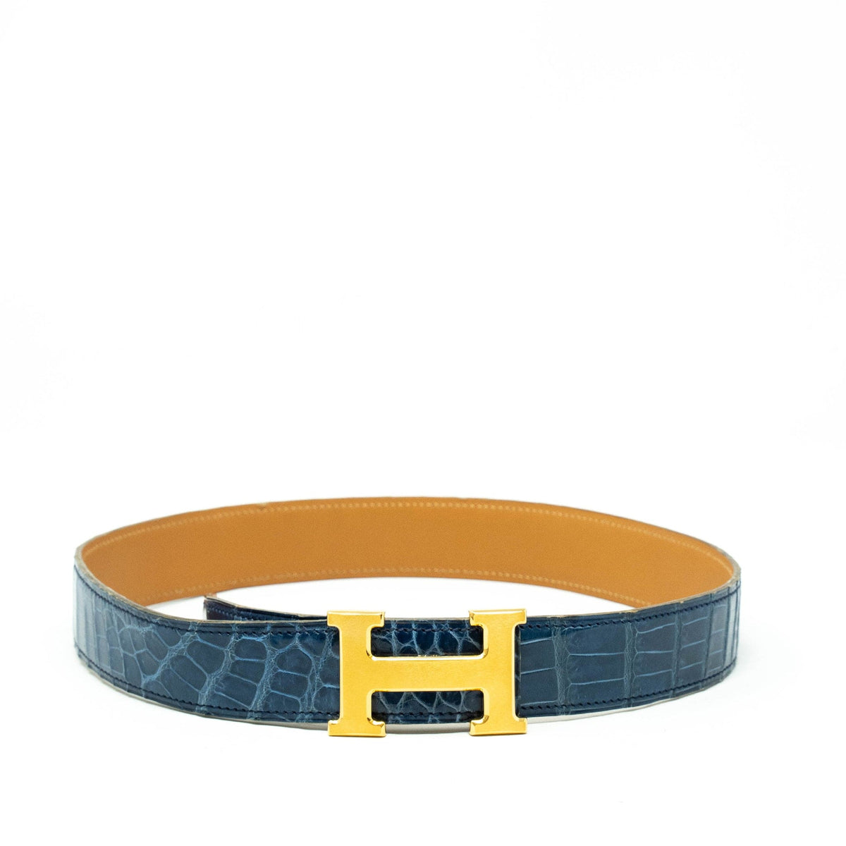 Crocodile Hermes Belt Cost Hermes Crocodile Leather H Belt AGL1838