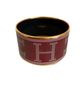 Hermès Hermes H Red Bangle