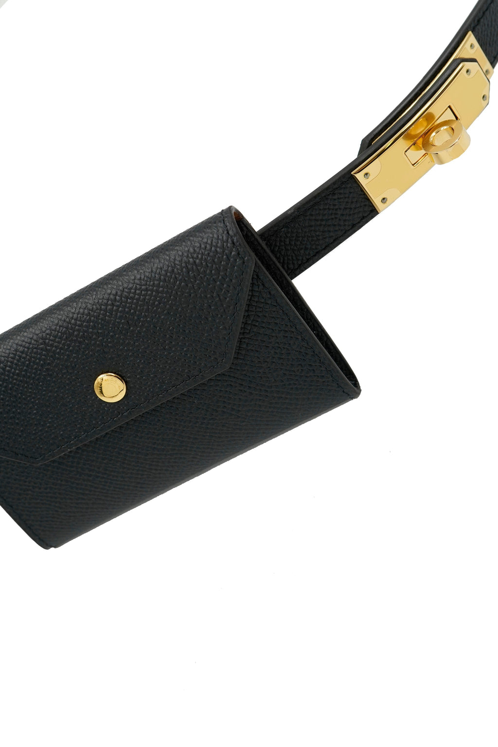 Hermes Black Kelly 18 Belt – MILNY PARLON