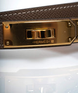 Hermès Hermes Kelly Belt Epsom Etoupe with GHW - ASL1540