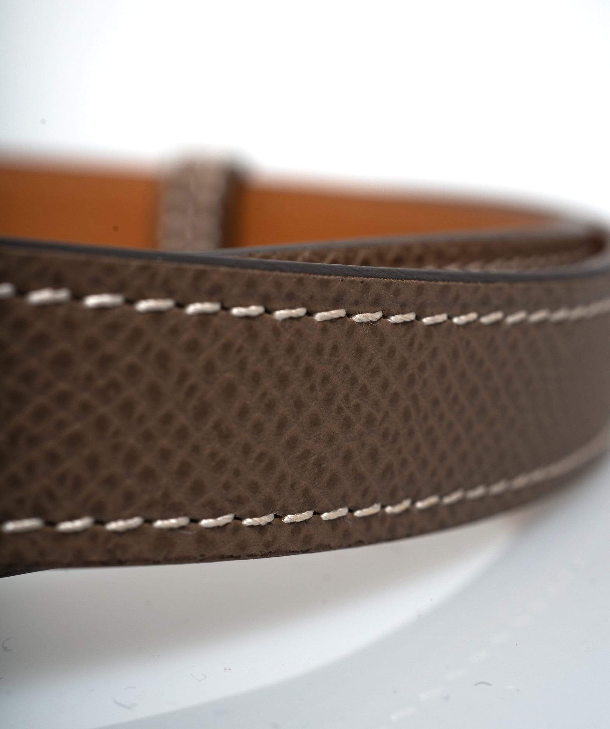 Hermès Hermes Kelly Belt Epsom Etoupe with GHW - ASL1540