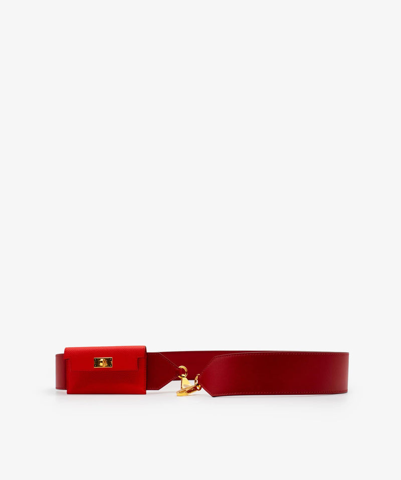 Hermès Hermes Kelly Pocket Strap Red RJL1017