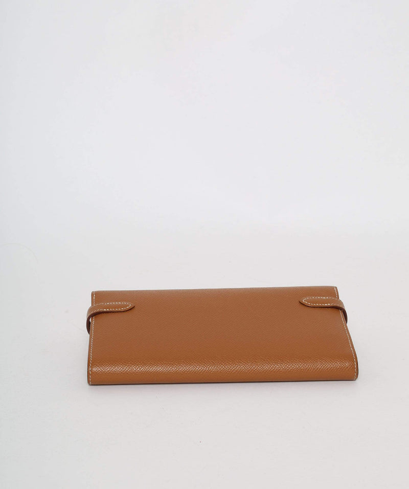 Hermès Hermes Kelly wallet Gold with PHW