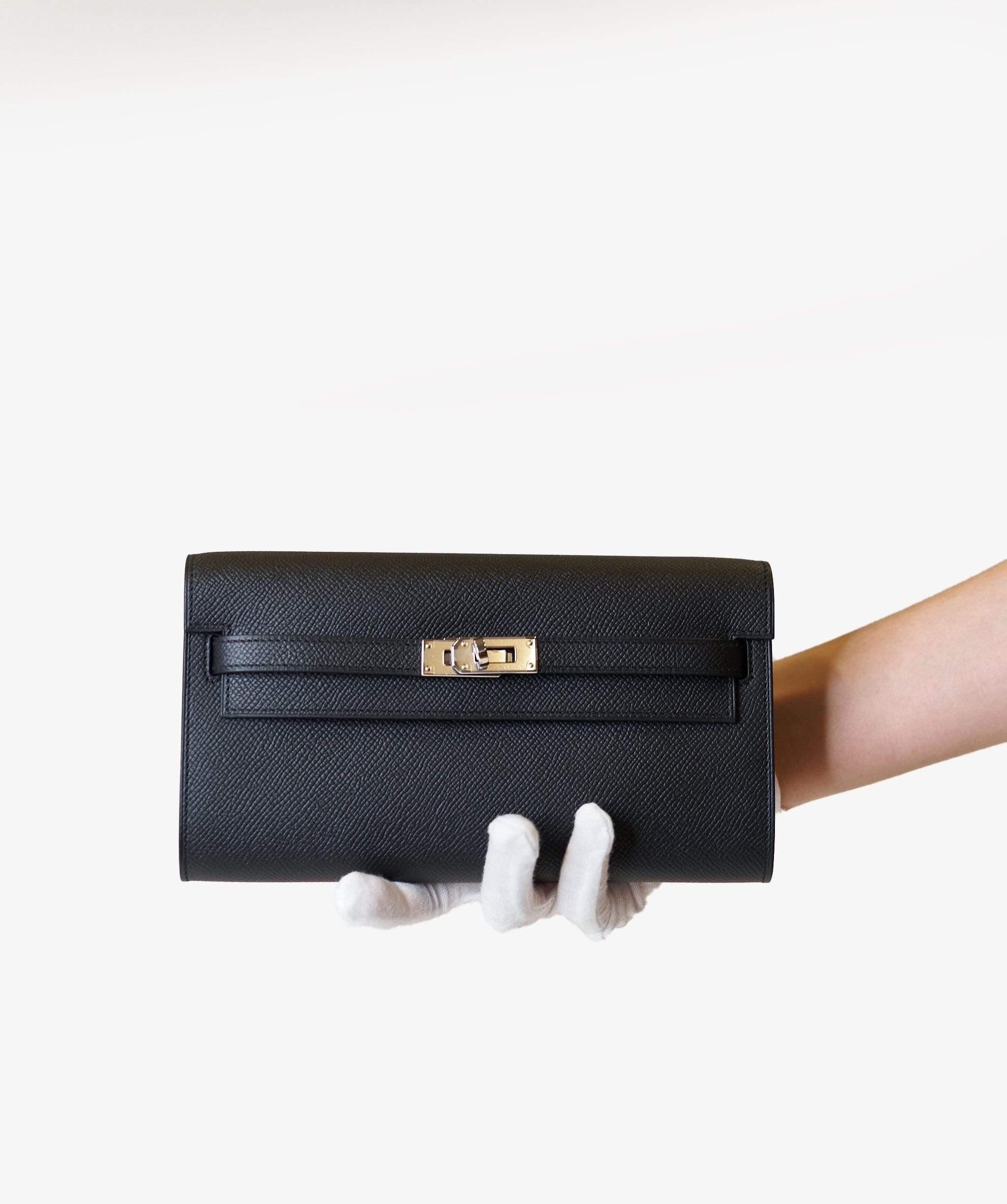 Hermès Hermes Kelly wallet to go - Black Phw