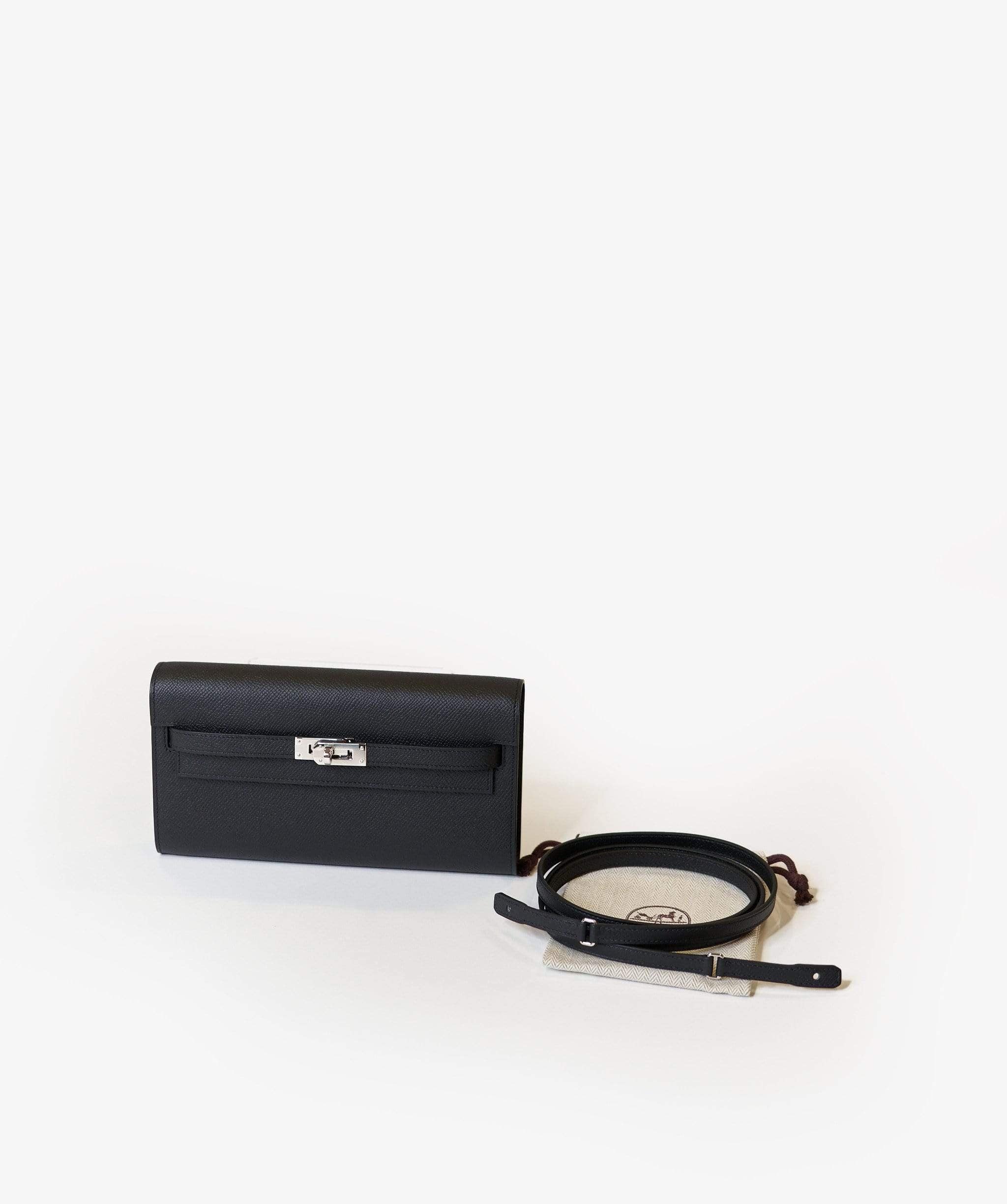 Hermès Hermes Kelly wallet to go - Black Phw