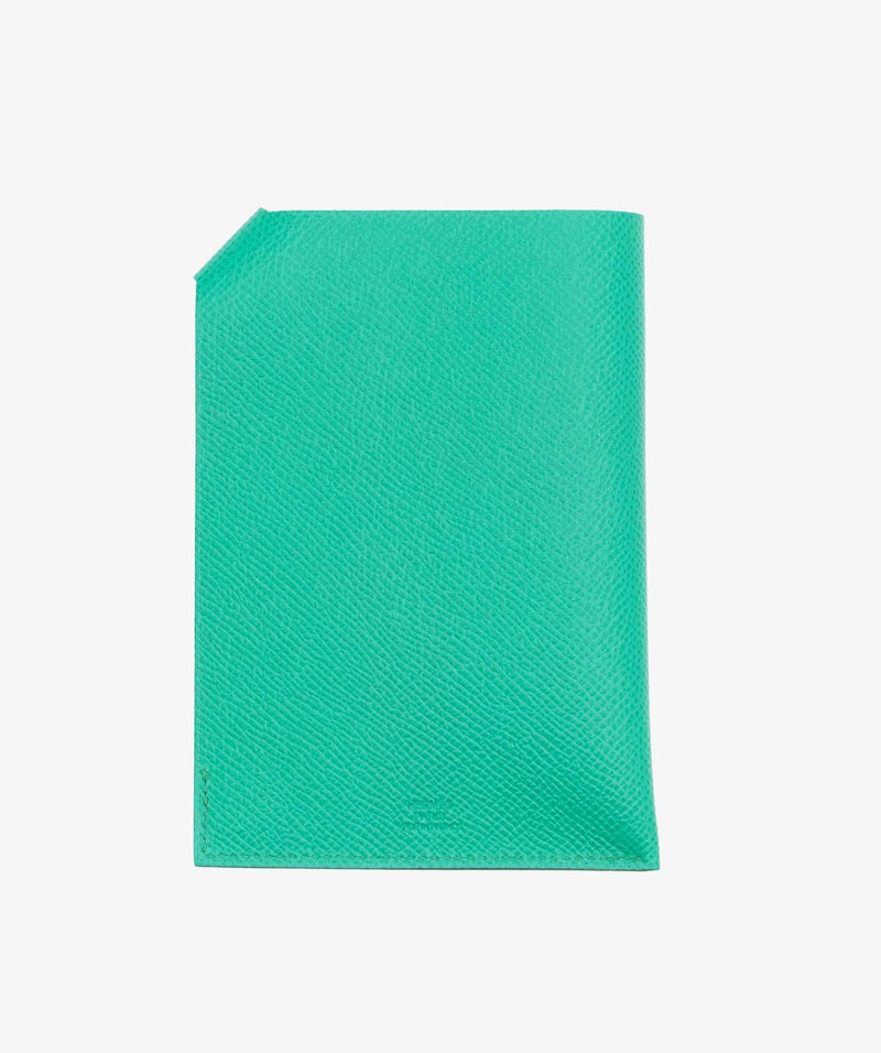 Hermès Hermes Passport Cover Green