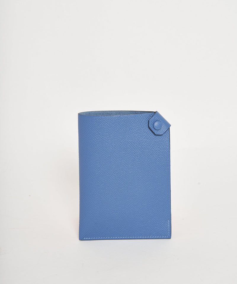 Hermes Passport Holder Blue – LuxuryPromise
