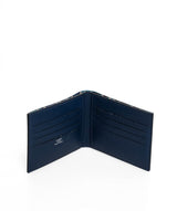 Hermès Hermes swift leather card holder wallet in blue nuit MW1580
