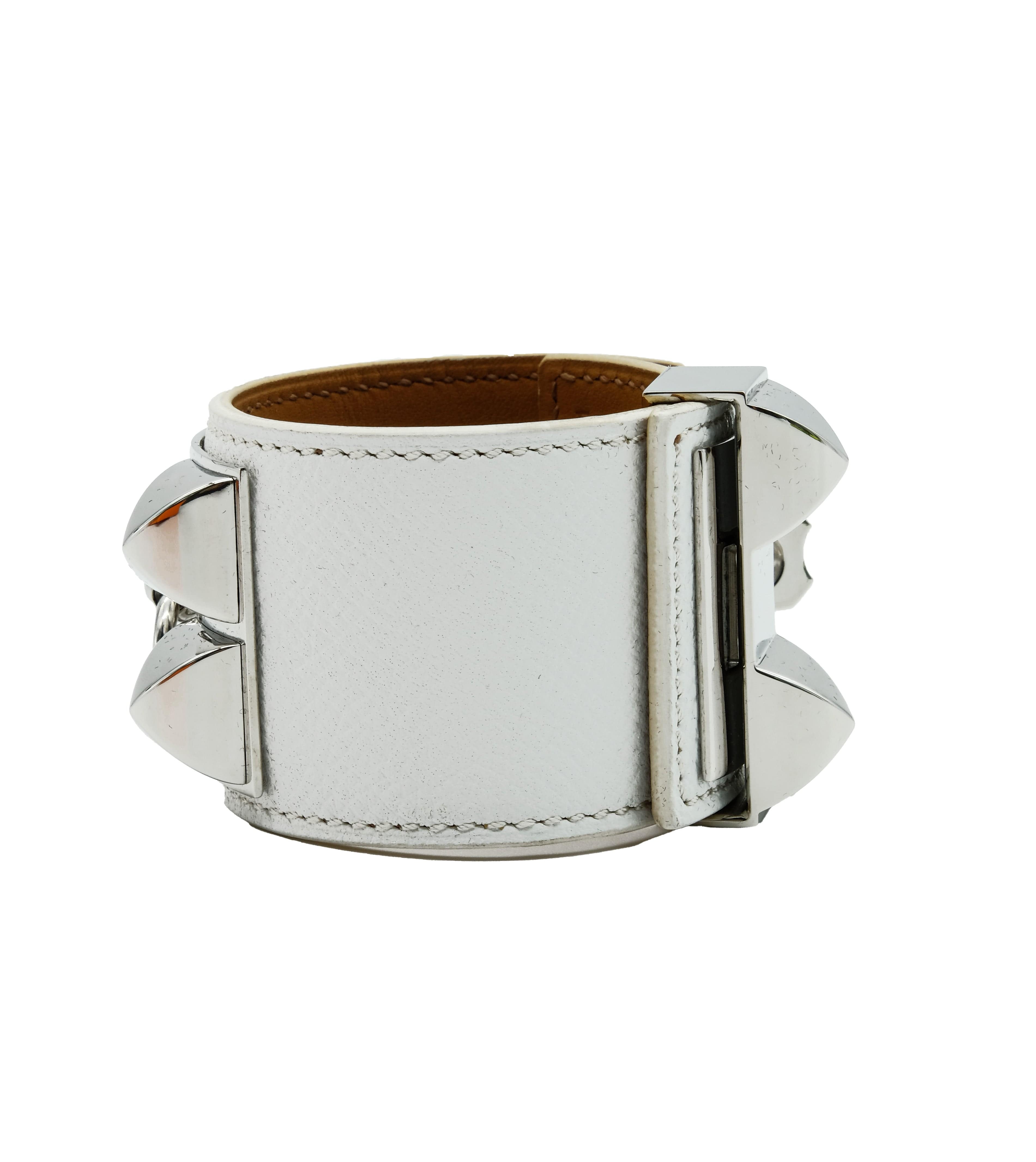 Hermès Hermes White CDC Bracelet RJC1430