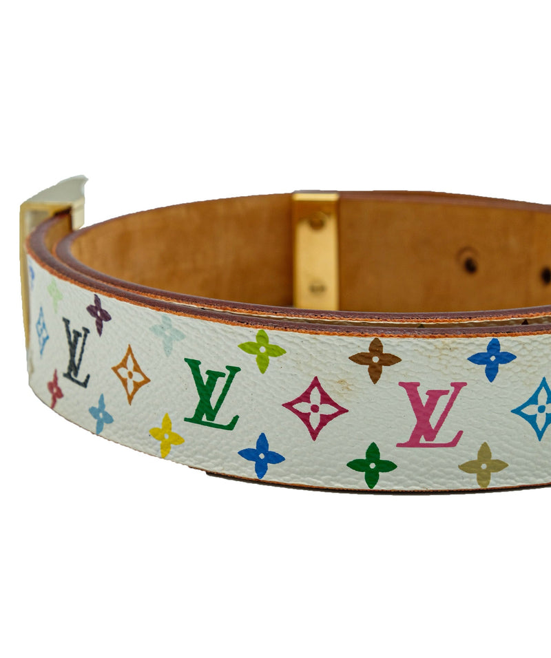 Louis Vuitton Monogram Murakami Belt - Size 85 ○ Labellov ○ Buy and Sell  Authentic Luxury