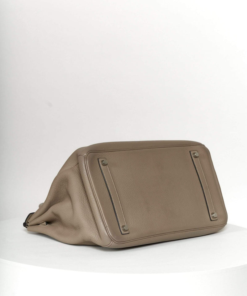 Hermès Birkin 35 Tosca Special Order Horseshoe Bag - Clemence