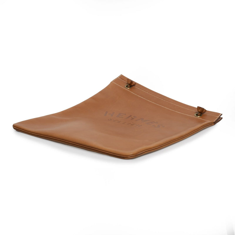 Aline leather handbag Hermès Burgundy in Leather - 33251988