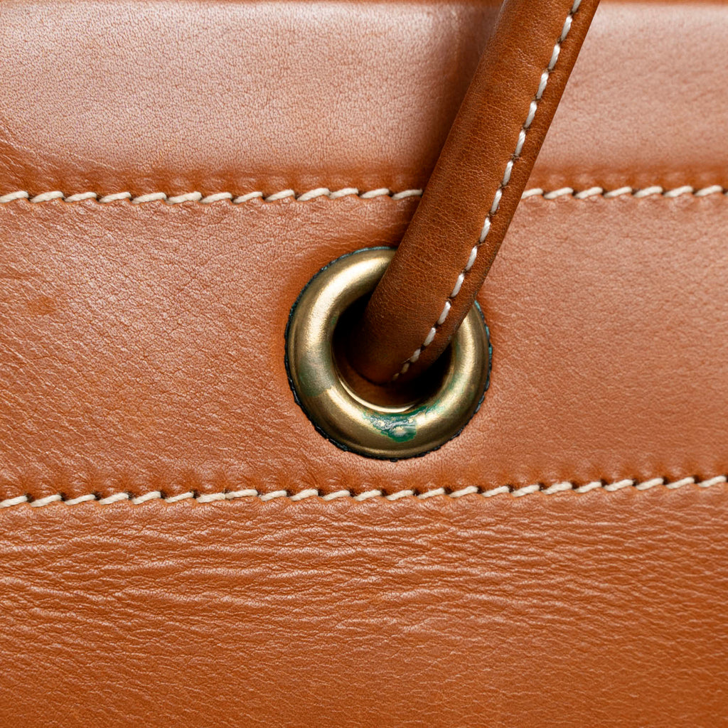 Hermès - Authenticated Aline Handbag - Leather Orange Plain for Women, Never Worn