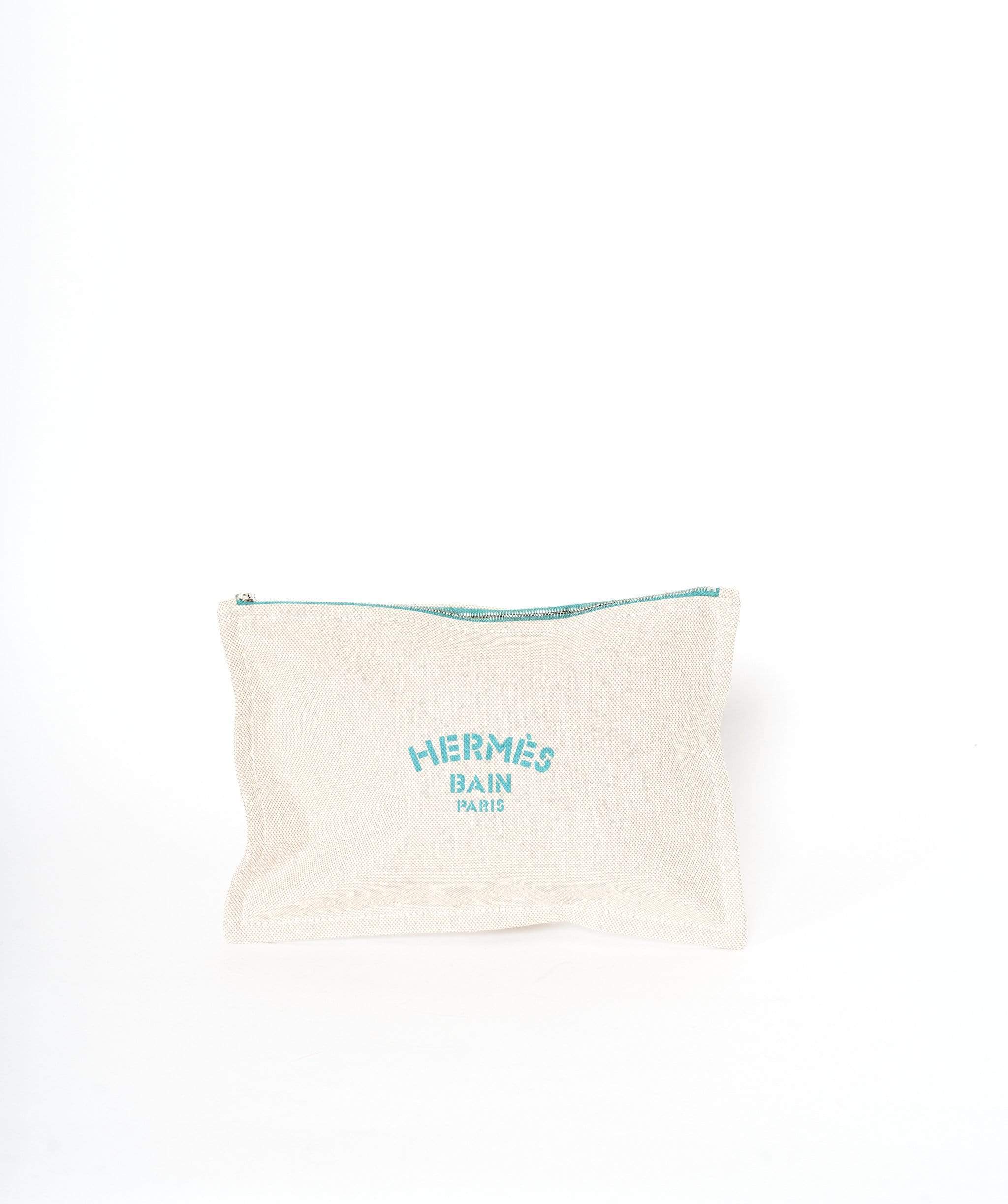 Hermès Hermes Bain Paris wash bag