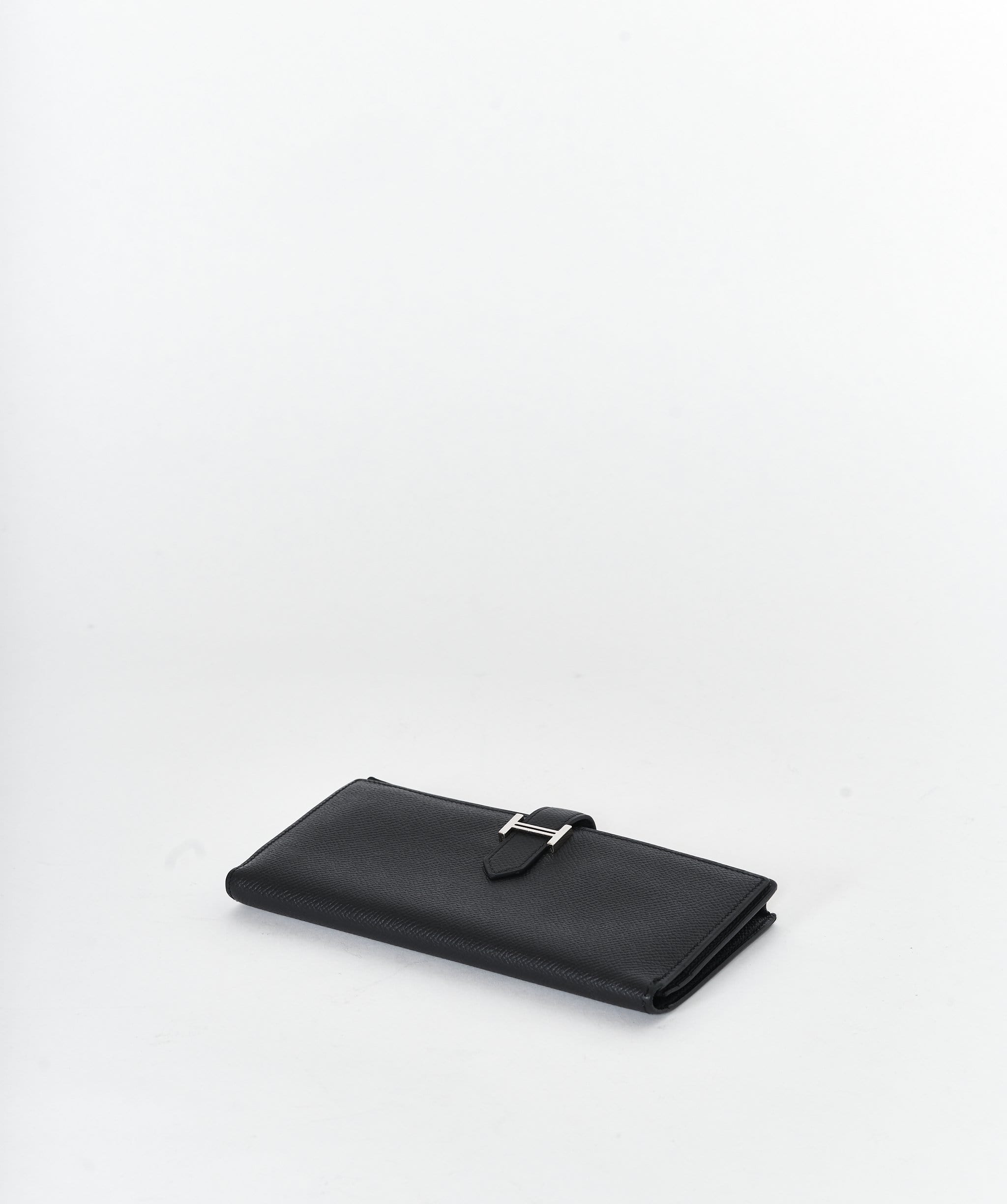 Hermès Hermes Bearn wallet in black