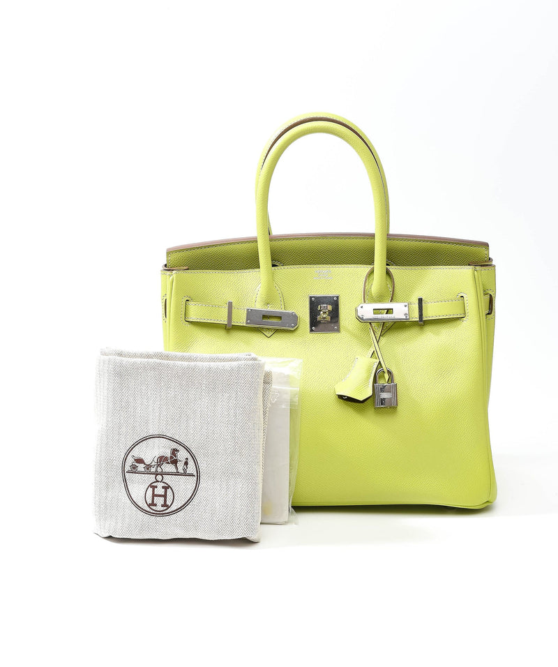 Hermès Birkin 30 Candy Kiwi Epsom Phw #O ASL3194 – LuxuryPromise