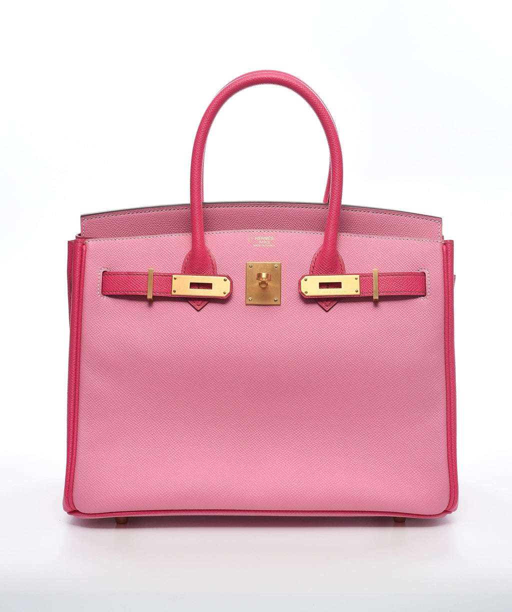 Hermes Birkin 30 HSS Rose Confetti Epsom GHW # SKL1142 – LuxuryPromise