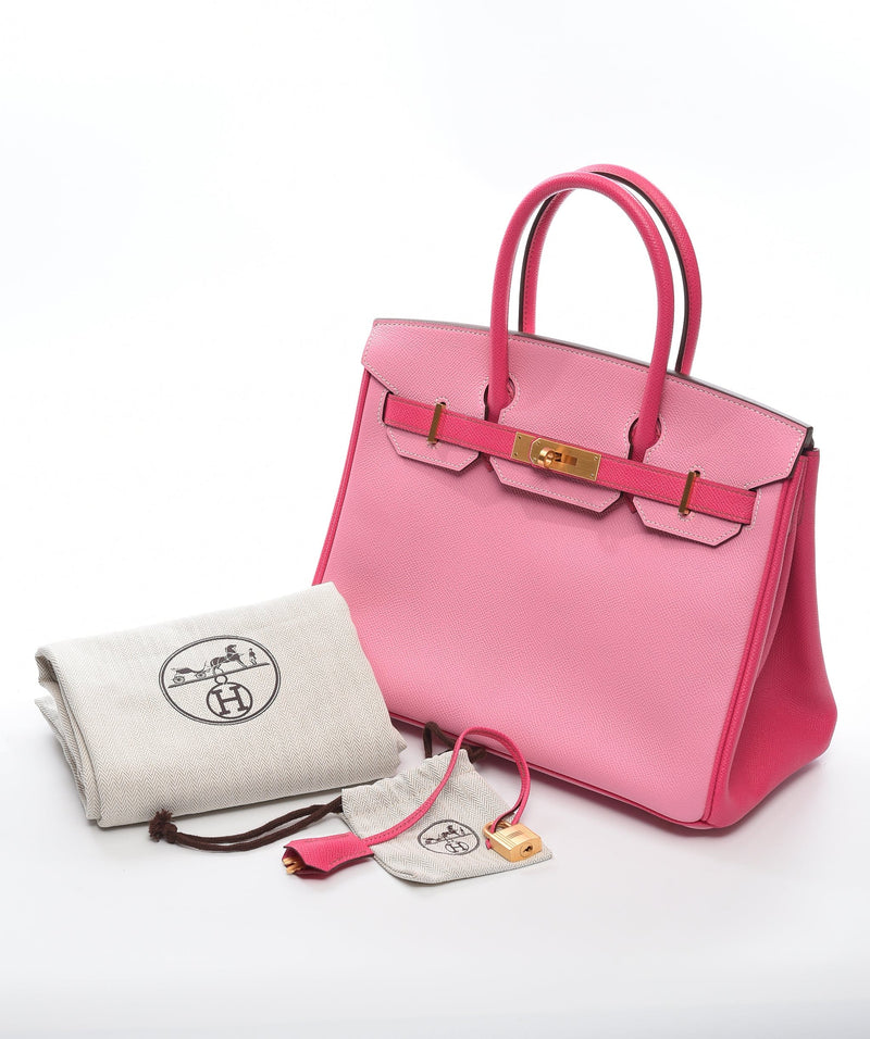Hermes Birkin 30 HSS Rose Confetti Epsom GHW # SKL1142 – LuxuryPromise