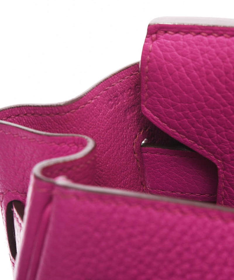 Hermès HERMES BIRKIN BAG 30 MAGNOLIA Pink Leather ref.119101