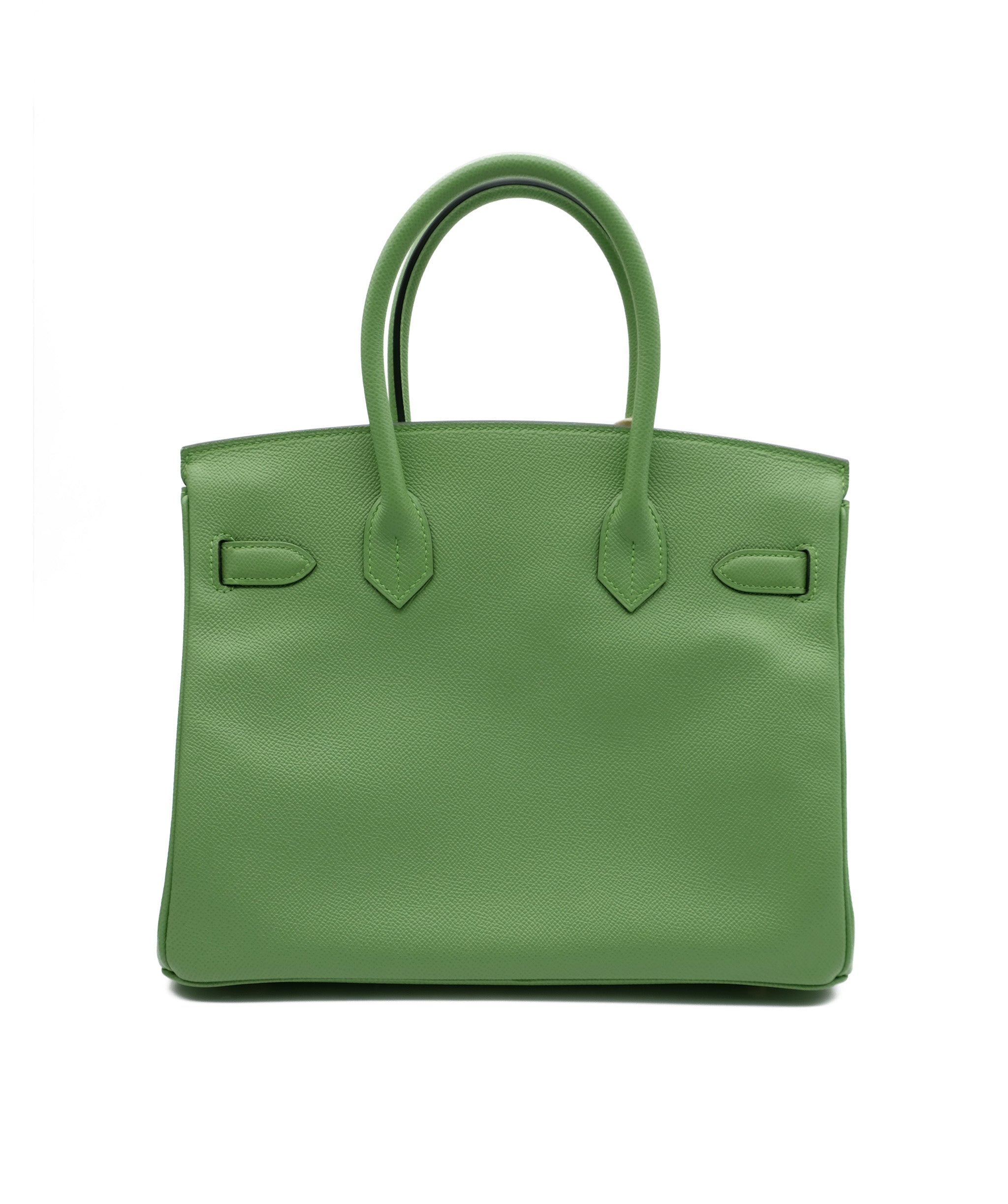 Hermès Hermes Birkin 30 Vert Criquet Epsom GHW #Y SKL1321