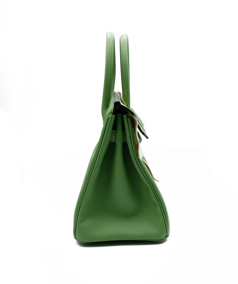Hermès Vert Criquet Epsom Birkin 30 QGB0Q212GB004