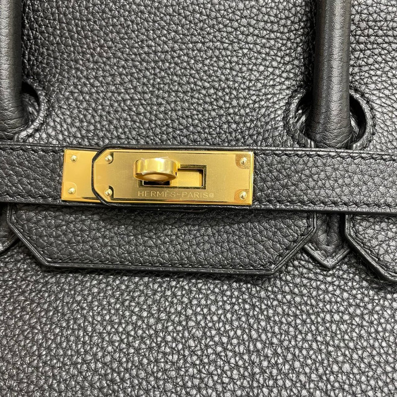 Hermes birkin 25 black Togo gold hardware – LuxuryPromise