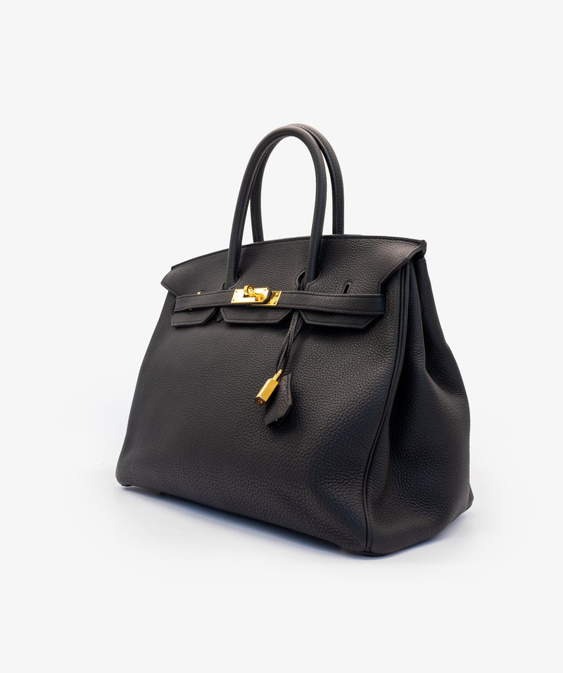 Hermes Birkin 35 Black Togo RJL1431 – LuxuryPromise